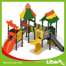 Lala Forest Series Design Plastic Outdoor Children Playground Slides for Sale